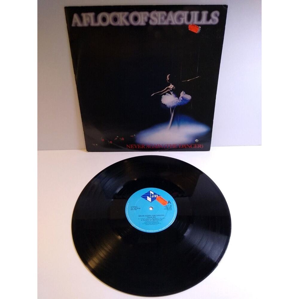 A Flock Of Seagulls Never Again The Dancer 12" Vinyl Record New Wave EP 1984